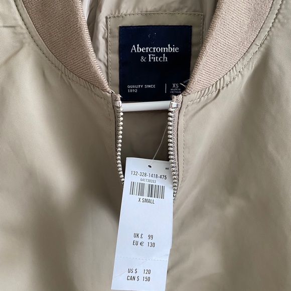 Abercrombie & Fitch Classic Military Bomber Jacket - Picture 8 of 8